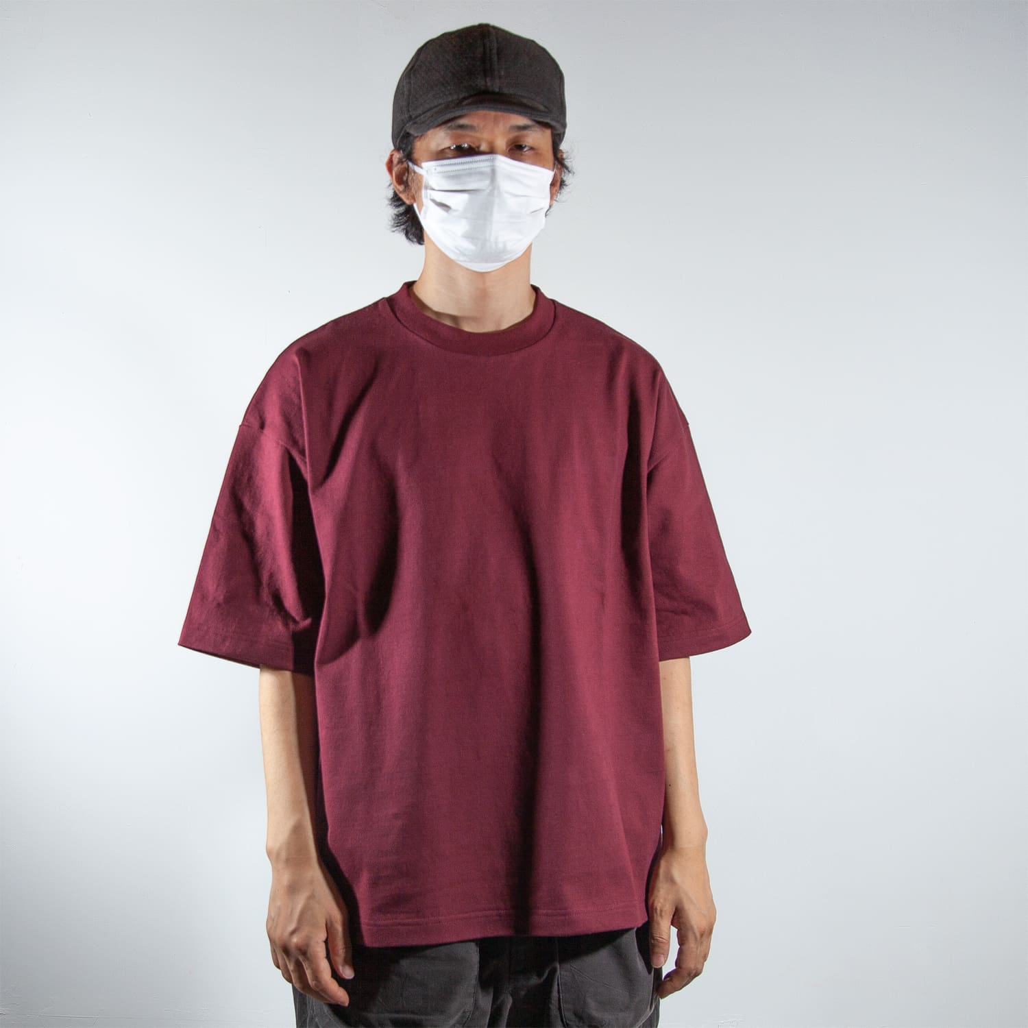 ヘビーウェイトビッグシルエットTシャツ-1