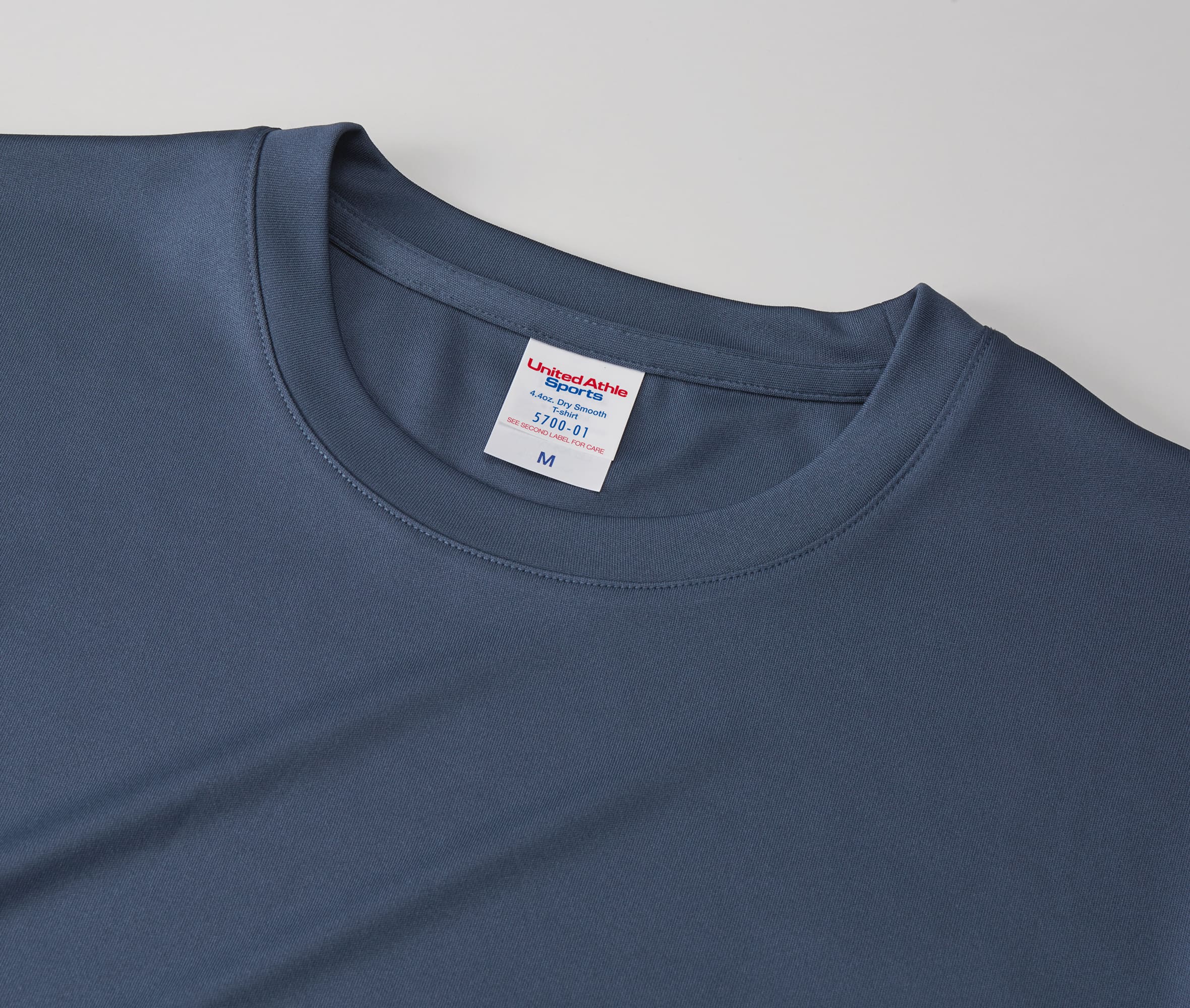 United Athle ユナイテッドアスレ 5700-01 4.4オンス ドライスムース リサイクルポリエステル Tシャツ